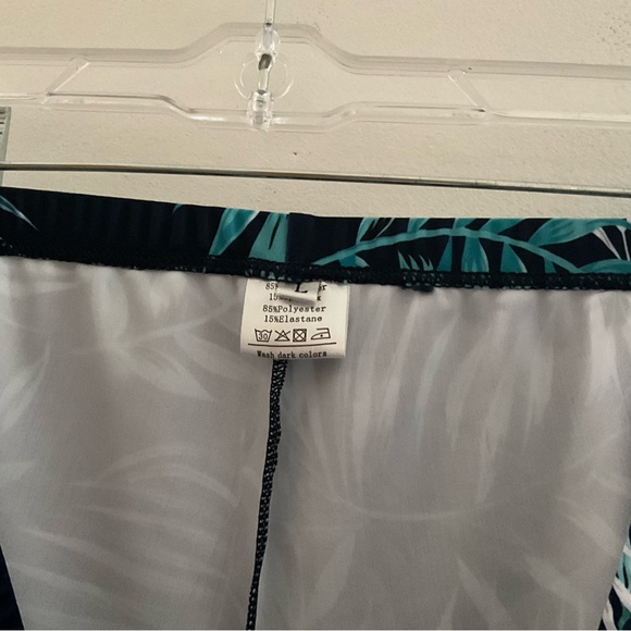 NWT 2 PIECE FUN IN THE SUN/BEACH/GYM BY CHARMING & MODERN JASAMBAC SHORTS w/TOP - Picture 7 of 7